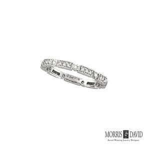 0.50 Carat Natural Diamond Stackable Ring Band